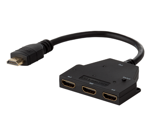 Sonorous HDMI Switch 301 - HDMI Verteiler für bis zu 3 Geräte