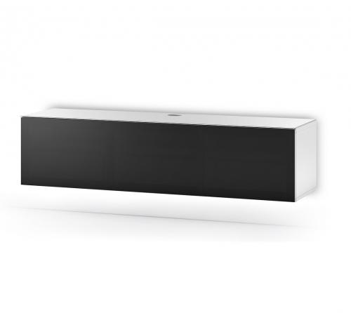 TV Wand möbel Sonorous Studio STA260T-WL , B=165 cm, Stoffbezug / Ideal für Integration von Soundbar