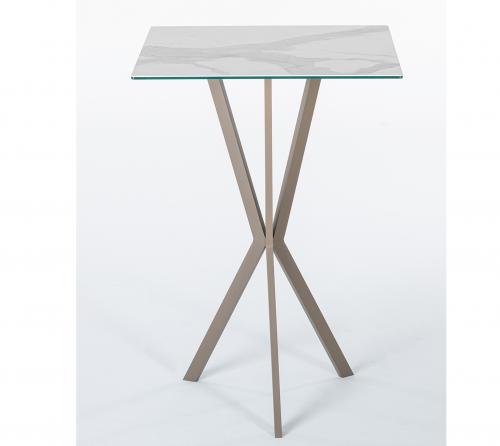 Table Bistro ISA, Céramique, Carré 60cmx60 cm