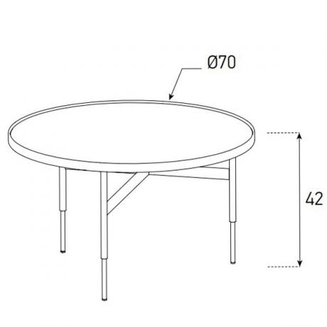 Sonorous Couchtisch  CT-SET4-A