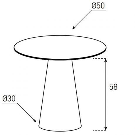 Sonorous Beistelltisch CT-SET-CN-A