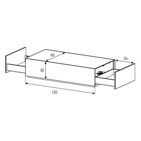 Table Basse Elements Sonorous ES90D