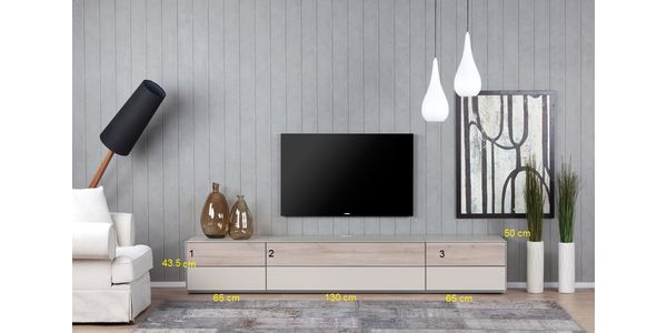 TV Möbel Sonorous Elements Lowboard Wohnkombination LC1