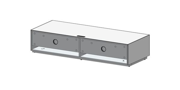 TV Lowboard Sonorous Elements EX17-D-2, Schublade_1