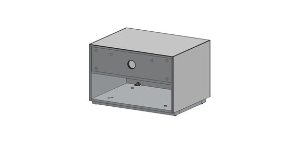 Sonorous Elements Design TV Möbel,EX20-FF-2 Klappen  breite: 65 cm