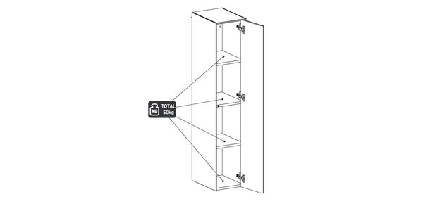 ED85, Sonorous Hängeelemente, HxBxT=130x25x36