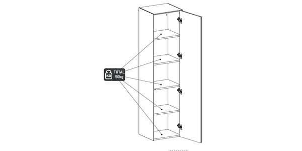 ED90, Sonorous Hängeelemente, HxBxT=160x40x36