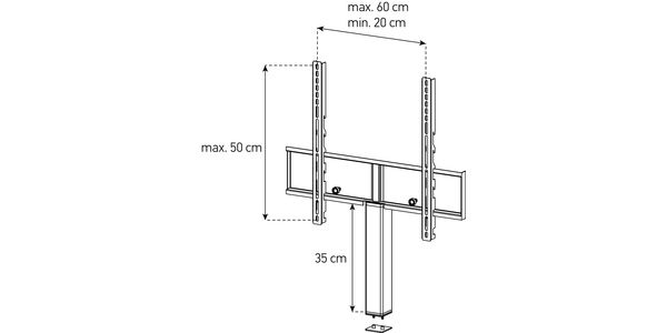TV Halterung set für Sonorous Studio (ST-ADP)