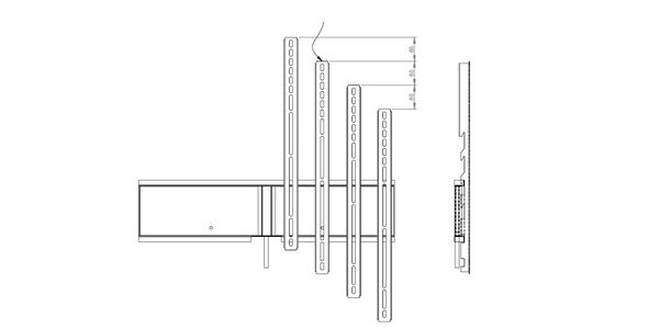 TV Halterung set für Sonorous Studio (ST-ADP)