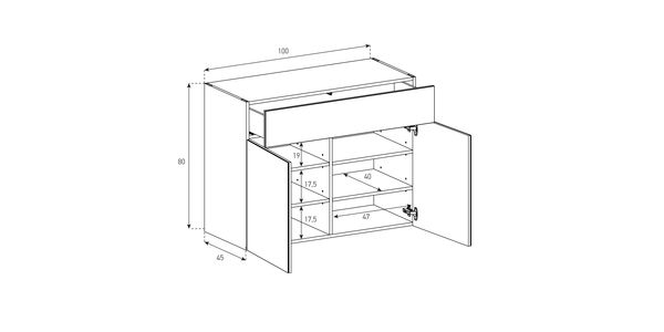 Kommode Epure Hypnos CG