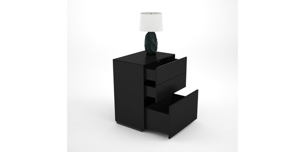 Nachtkommode Mattglas Epure Nyx BS