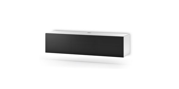 TV Wand möbel Sonorous Studio STA260T-WL , B=165 cm, Stoffbezug / Ideal für Integration von Soundbar