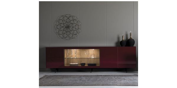 Buffet Sonorous Elements, Combinaison Vitrine SB-K36, L=265 cm, H=73 CM