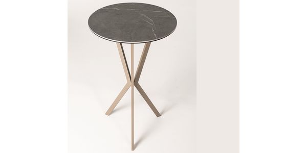 Table Bistro KARIN, Céramique, Dia 60 cm