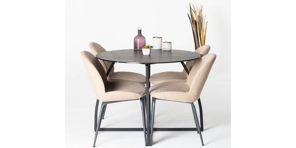 Table de Salle à Manger MAYA, Céramique, Rond 100 cm