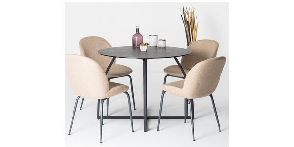 Table de Salle à Manger MAYA, Céramique, Rond 100 cm