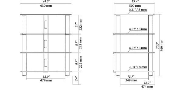 Hi-Fi Möbel Norstone Epur 4