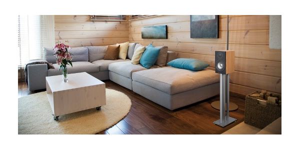 Norston Lautsprecherständer Stylum 3, silber