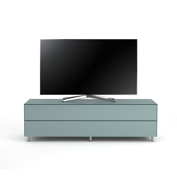 TV Möbel Lowboard 160 cm Epure SINGLE TIDY XL Nordic Blauglas