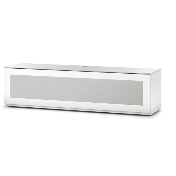 TV Möbel Sonorous Studio STA160I-WHT-WHT-BS, IR freundliches Weissglas